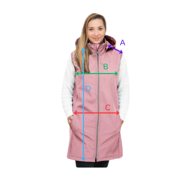 dámská vesta flees